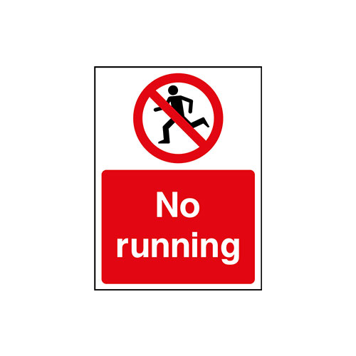 Signage-No Running